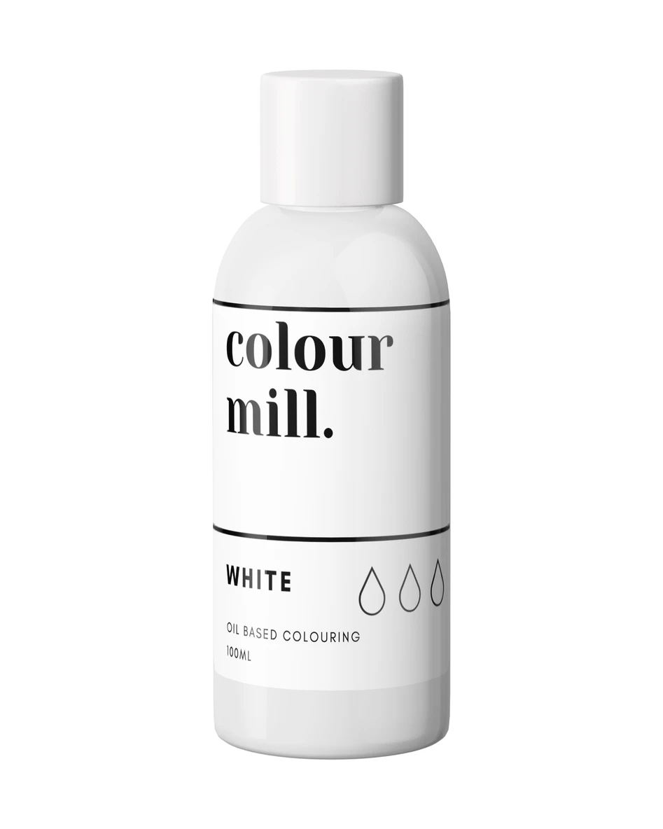 Oil Based Colouring 100ml White