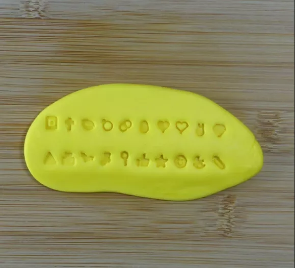 Custom Cookie Cutters 20 Piece Icon Stamp Set