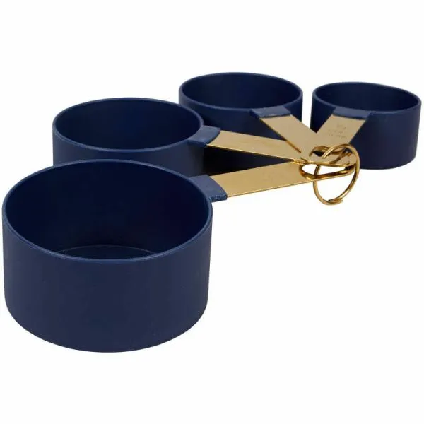 Navy Blue & Gold Mix and Measure Set