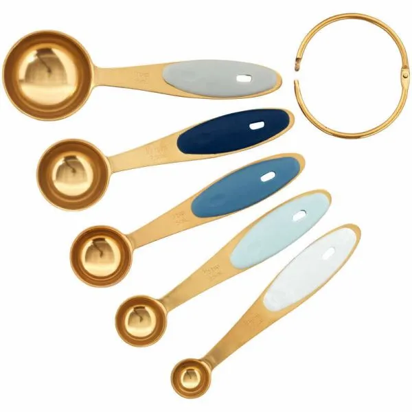Wilton Navy & Gold Nesting Measuring Spoons