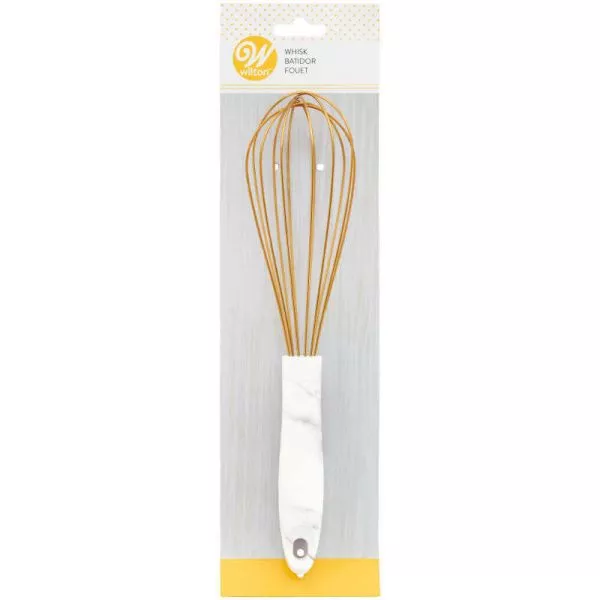Large Gold Balloon Whisk