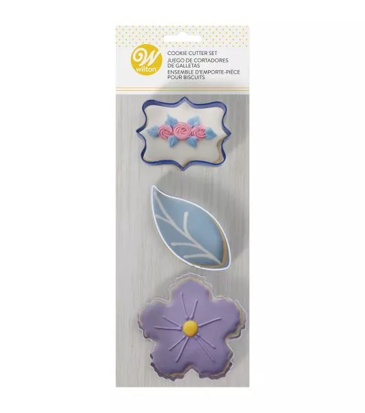 Wilton Floral Cookie Cutter Set