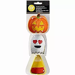 Pumpkin, Ghost and Candy Cutter Set