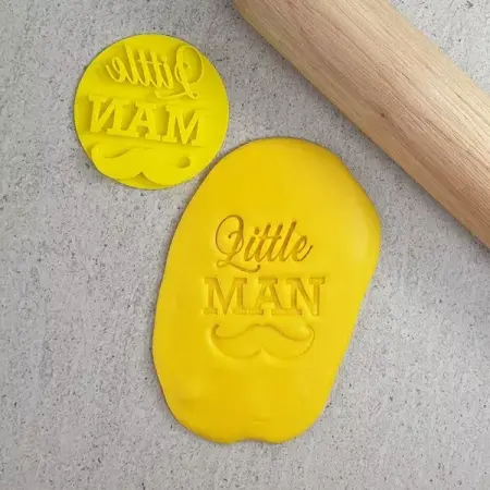Custom Cookie Cutters Little Man Embosser Custom Cookie Cutters Little Man Embosser