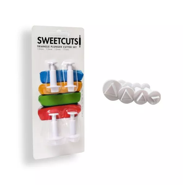 Sweetcuts Triangle Plunger Cutter Set