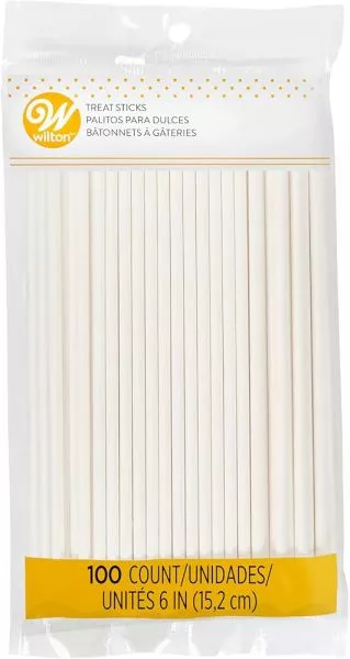 Wilton White Lollypop Sticks