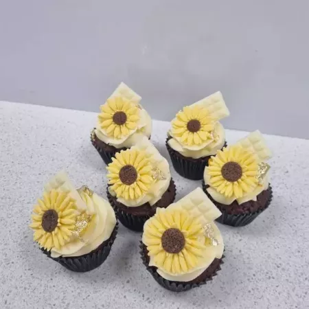 Sunflower Cupcakes Sunflower Cupcakes