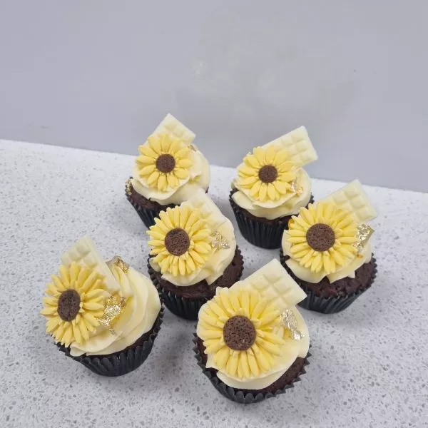 Sunflower Cupcakes