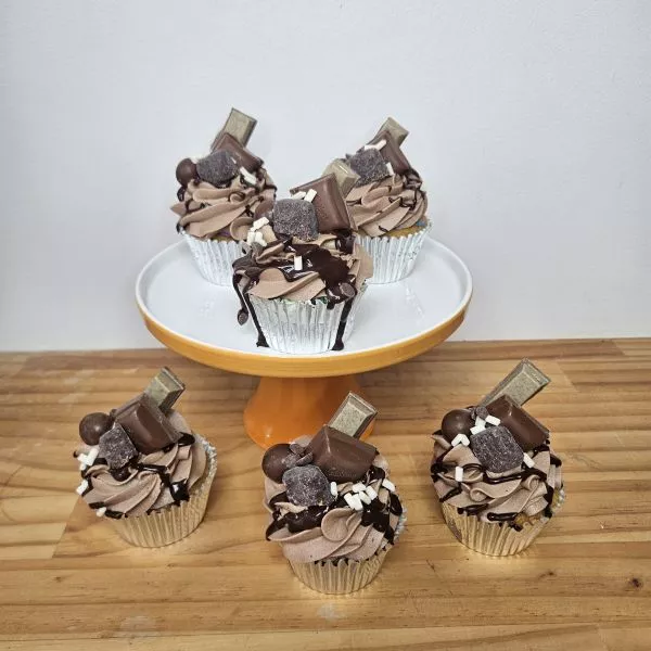Choc Overload Cupcakes