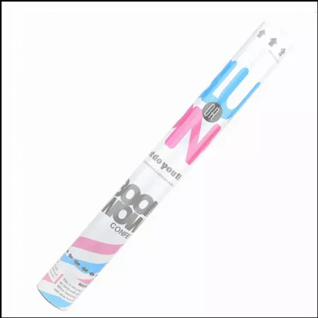 Gender Reveal Confetti Cannons - Pink Gender Reveal Confetti Cannons - Pink