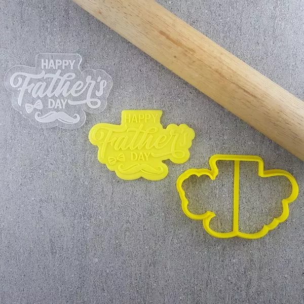 Happy Fathers Day Cutter and Embosser Set