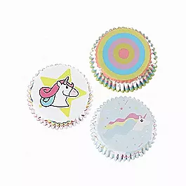Unicorn Foil Lined Cupcake Cases