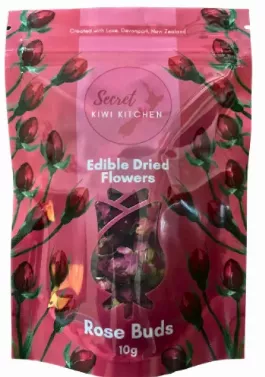 Rose Buds Edible Flowers