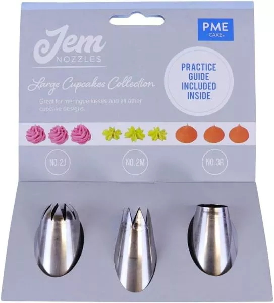 JEM Nozzle Set - Large Cupcakes Collection