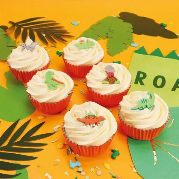 PME Edible Cupcake Toppers Dinosaur