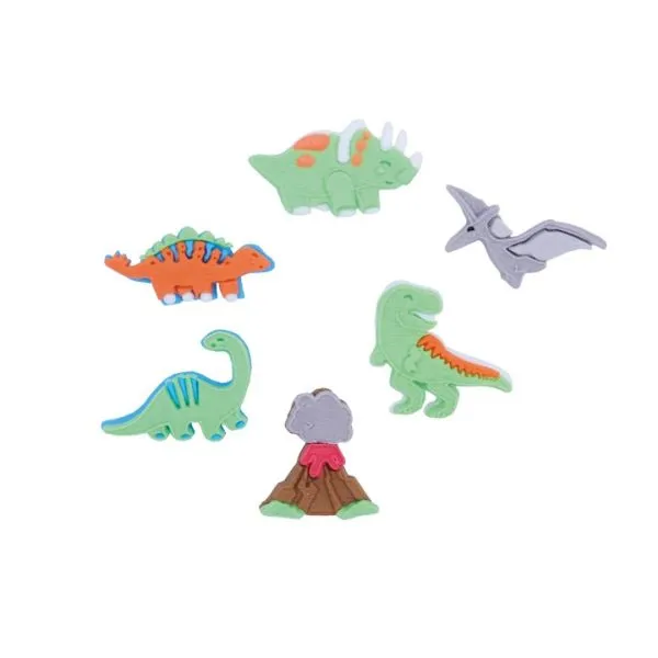 PME Edible Cupcake Toppers Dinosaur
