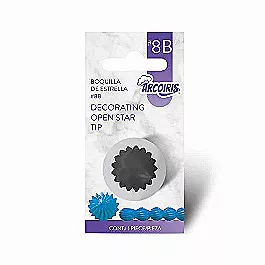 Arcoiris Open Star Piping Tip #8B