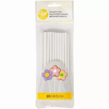 Wilton 6inch Cookie Sticks - 20pk Wilton 6inch Cookie Sticks - 20pk