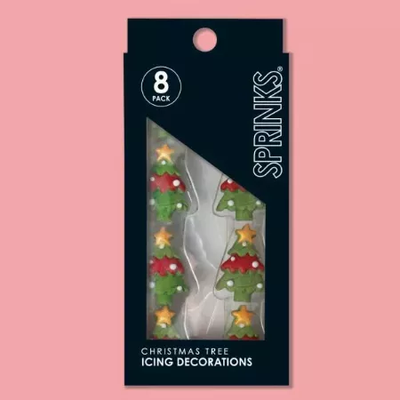 Sprinks Christmas Tree Icing Decorations Sprinks Christmas Tree Icing Decorations