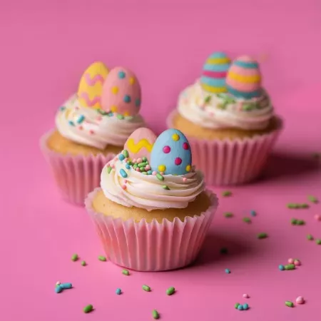 Sprinks Colourful Easter Eggs Icing Decorations