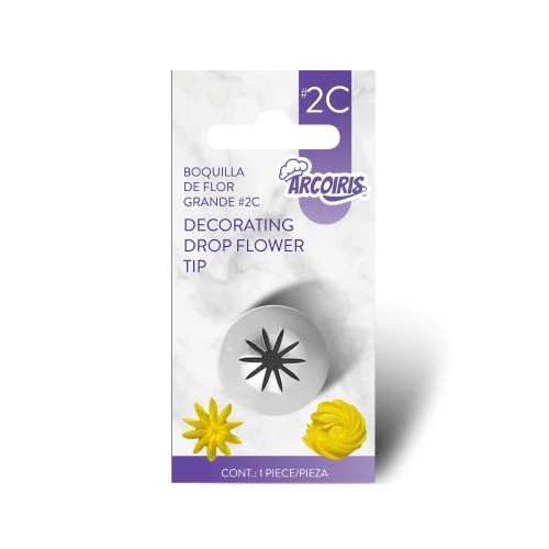 Arcoiris 2C Drop Flower Piping Tip