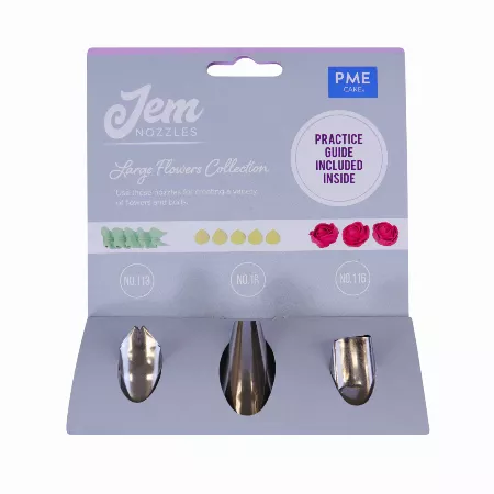 JEM Nozzle Set - Large Flowers Collection JEM Nozzle Set - Large Flowers Collection