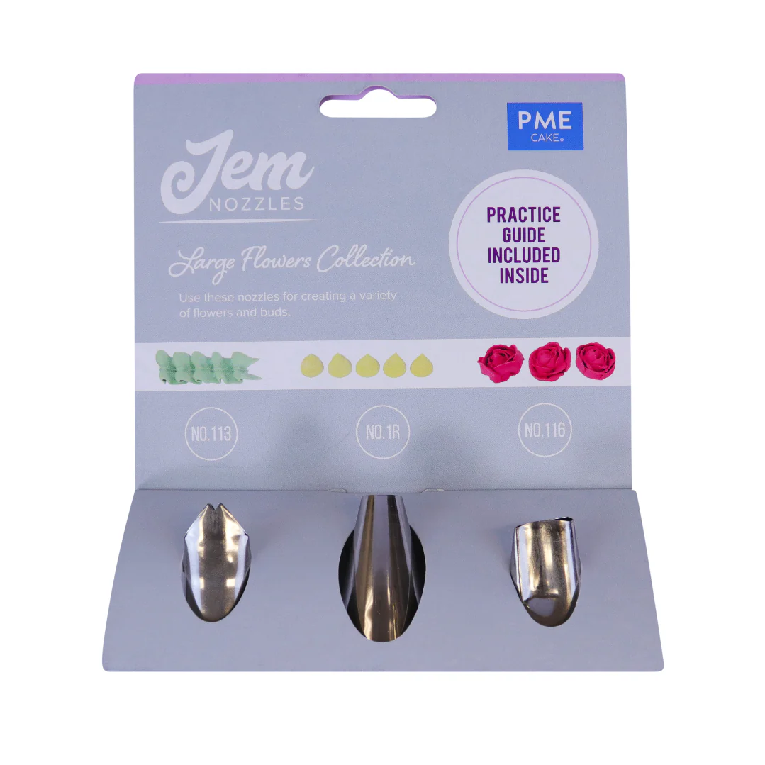 JEM Nozzle Set - Large Flowers Collection