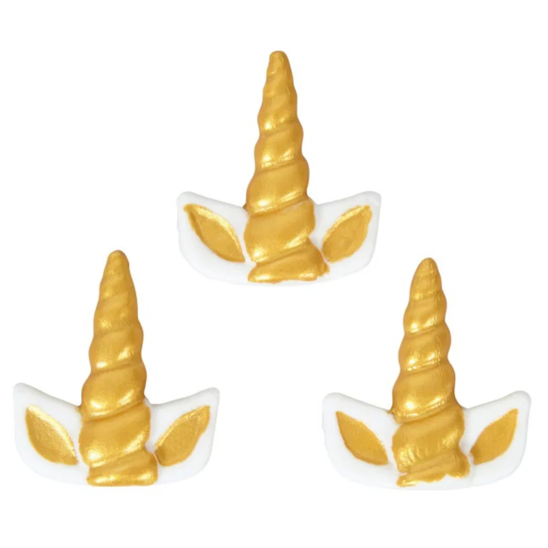 Wilton Unicorn Horn and Ears Icing Decorations