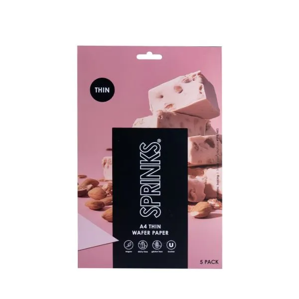 Sprinks A4 Wafer Paper - Thin