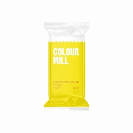 Colour Mill Decorators Dough - Yellow 250g