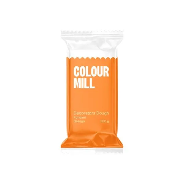 Colour Mill Decorators Dough - Orange 250g