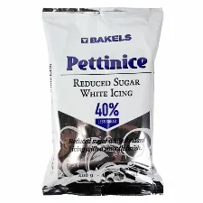 Bakels Pettinice Reduced Sugar Icing - White 400g