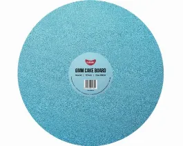GoBake 12 Inch 6mm Round Blue Glitter Masonite Board