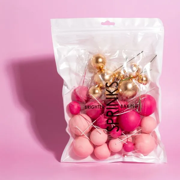 Sprinks - Pretty In Pink Ball Toppers