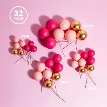 Sprinks - Pretty In Pink Ball Toppers