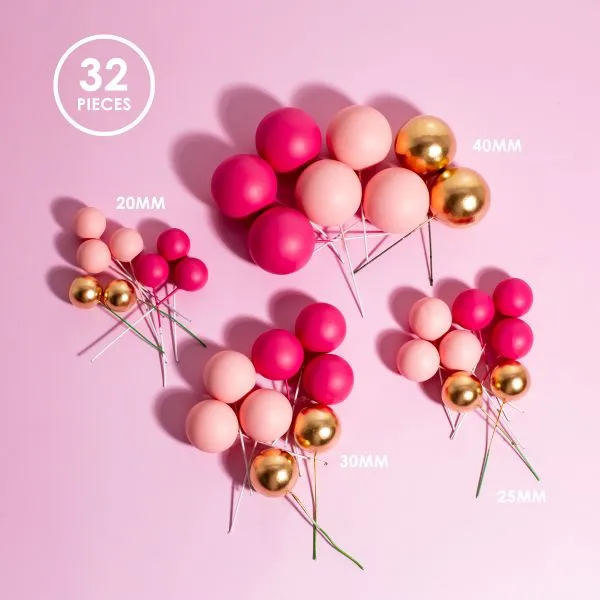 Sprinks - Pretty In Pink Ball Toppers