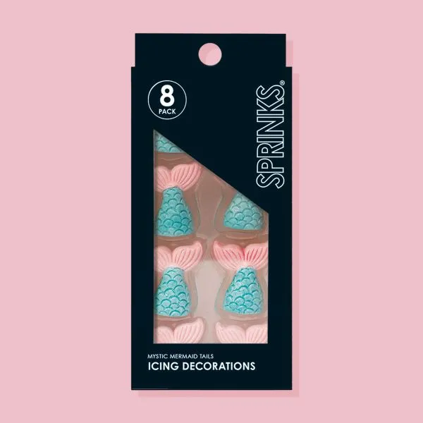 Sprinks Mermaid Tail Icing Decorations