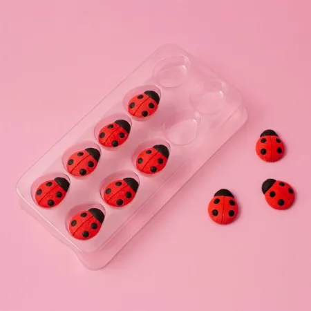 Sprinks Lady Bug Icing Decorations