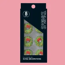 Sprinks Christmas Wreath Icing Decorations