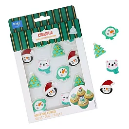 PME Christmas Edible Sugar Decorations - North Pole Express