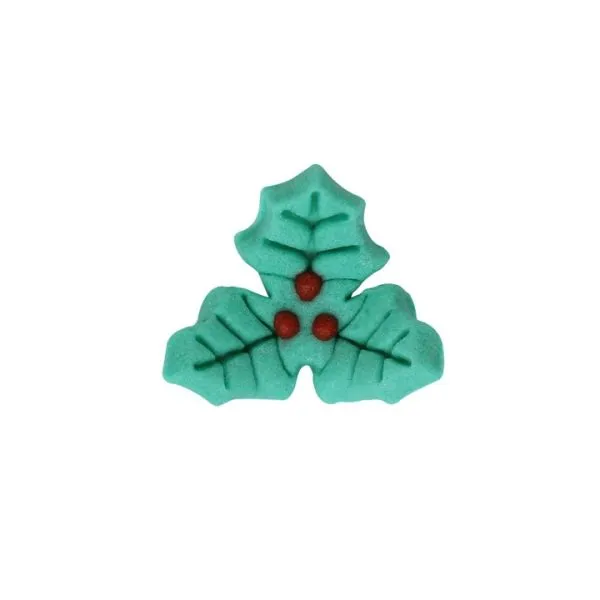 PME Christmas Edible Sugar Decorations - Jolly Holly