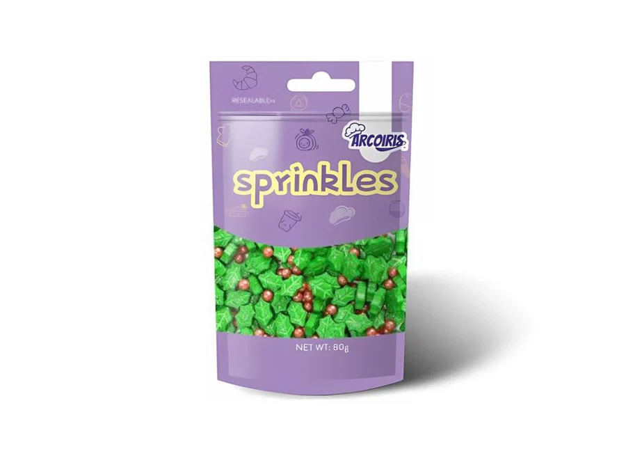 Arcoiris - Holly Leaf Sprinkles Mix