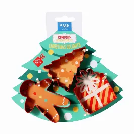 PME Christmas Delights Cookie Cutters
