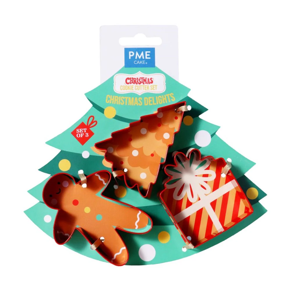 PME Christmas Delights Cookie Cutters