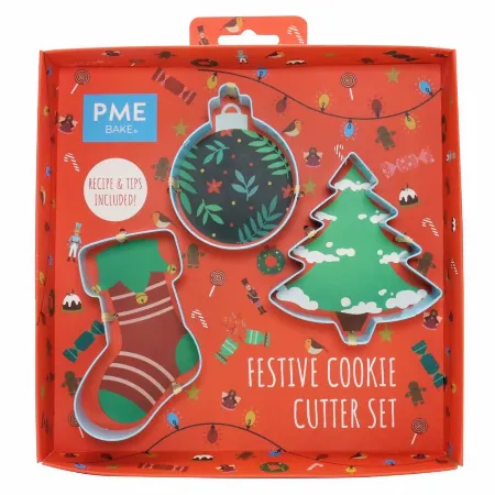 PME Festive Cookie Cutter Set