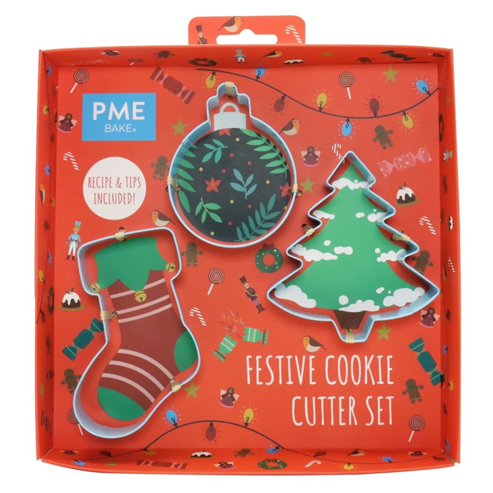 PME Festive Cookie Cutter Set