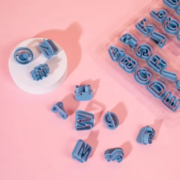 Sprinks Alphabet and Number Cutter Set (40 Pieces)