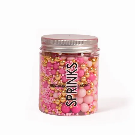 Sprinks Pink Velvet Crunch Sprinkles