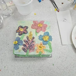 GF Cake and Sip - Buttercream Art - 2pm<br>Saturday 28th March