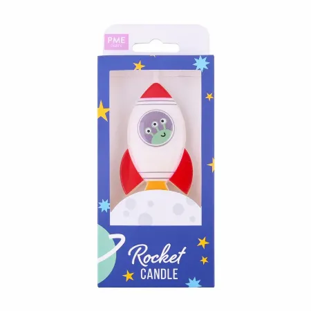 PME Rocket Candle Topper
